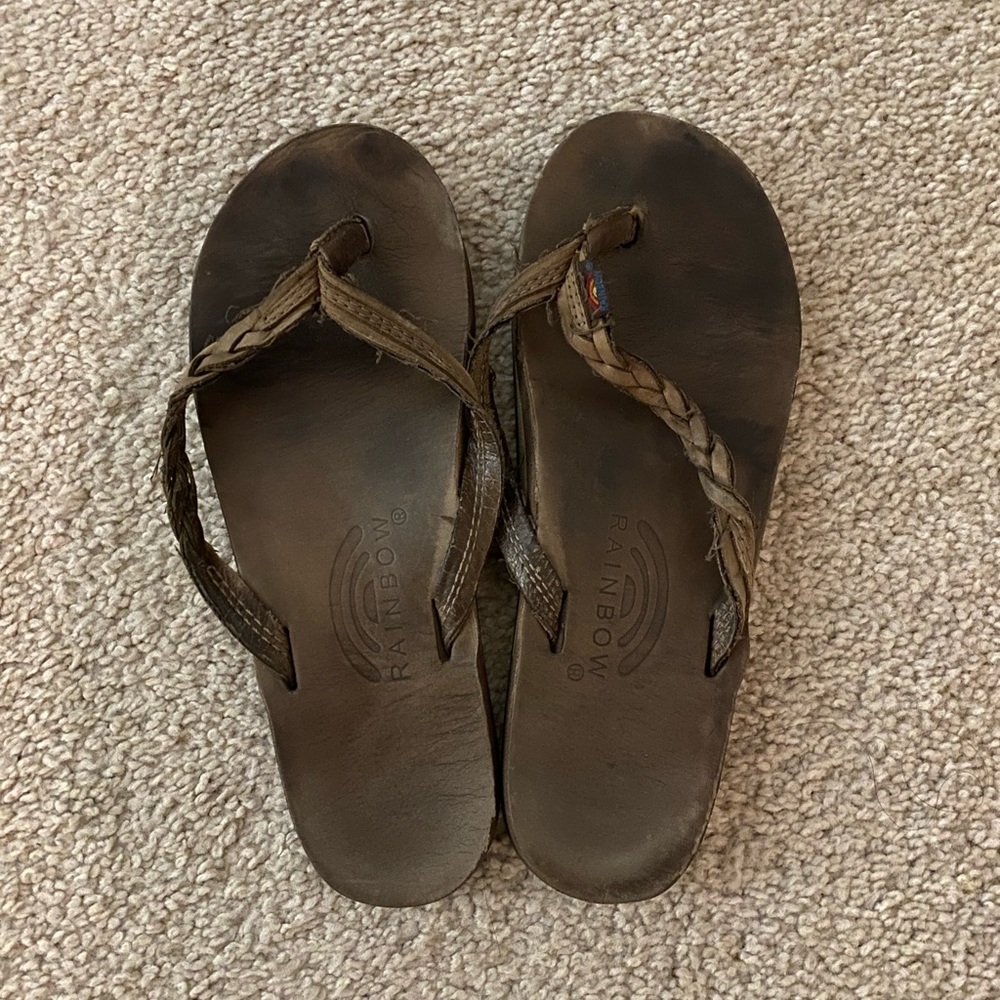 Rainbow Flip Flops/Sandals
